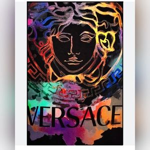Versace 8 1/2"x11" Framed Wall Art
